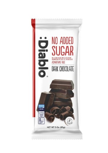 Diablo No Added Sugar Dark Chocolate